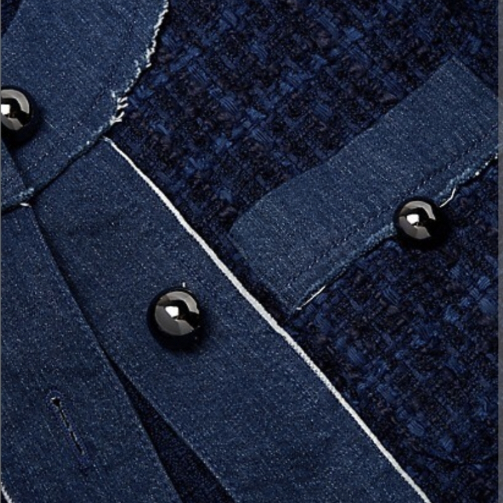 Kate Spade Tweed Denim Suit - Picture 3 of 7